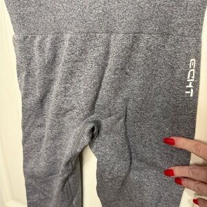 Women’s ECHT High Waisted Slimming Gray‎ Workout Leggings Size Small NWOT